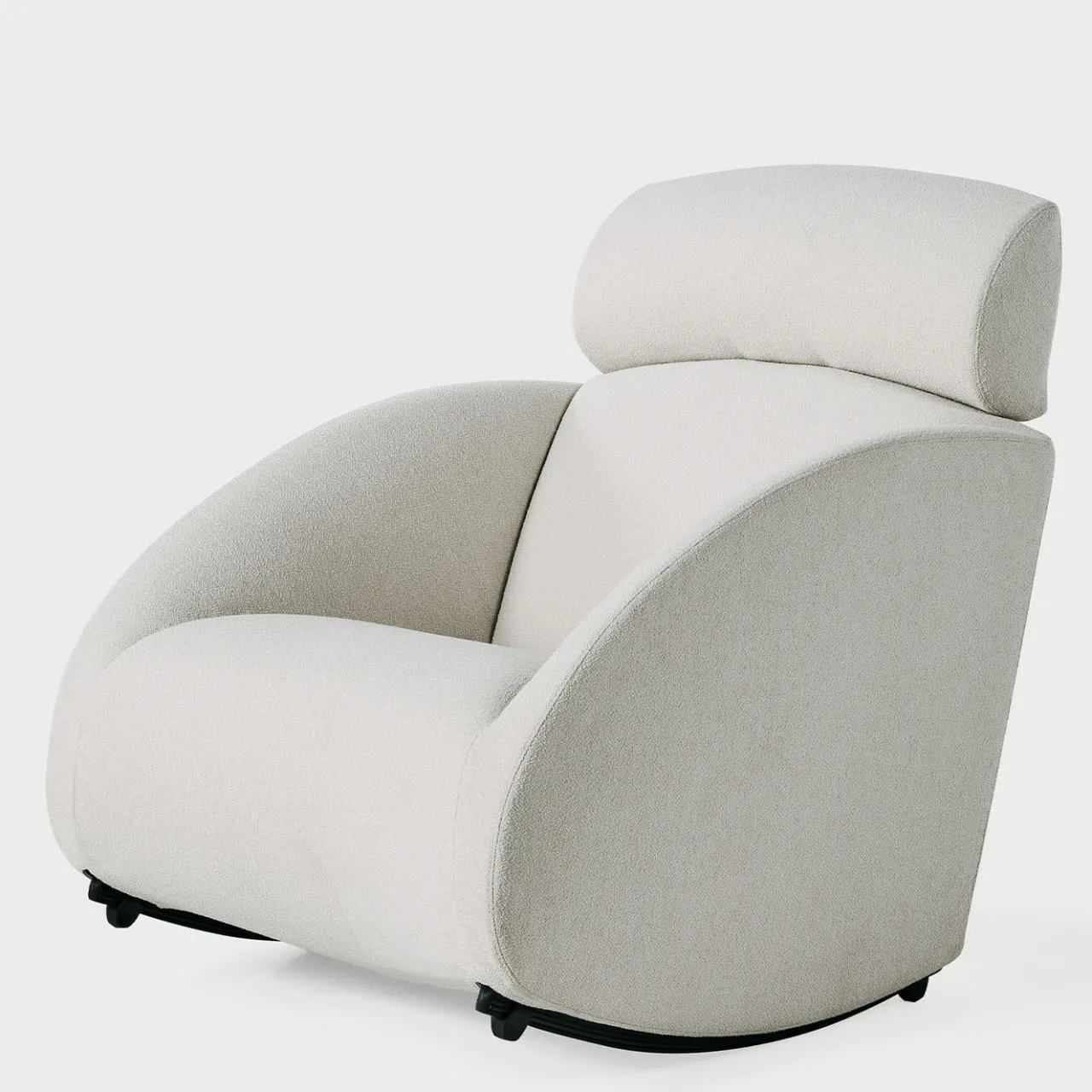Baleri Italia Armchairs<Mama White Rocking Chair by Denis Santachiara