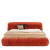 Ghidini 1961 Beds<Mambo Orange Velvet Bed by Lorenza Bozzoli