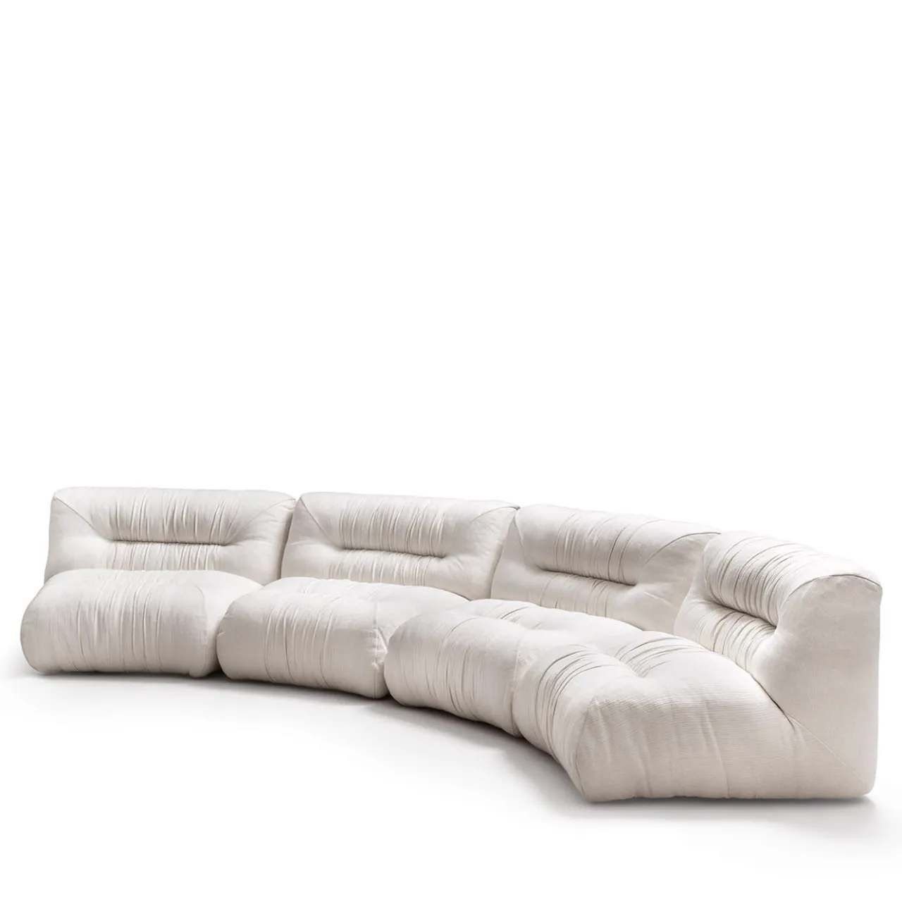 Ghidini 1961 Sofas<Mambo White Modular Sofa by Lorenza Bozzoli
