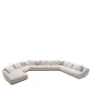 Ferri 1956 Sofas<Manila Modular Curved White Sofa by Palomba + Serafini #2