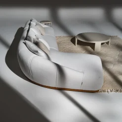 Ferri 1956 Sofas<Manila Modular L-Shaped White Sofa by Palomba + Serafini