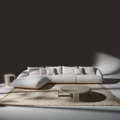 Ferri 1956 Sofas<Manila Modular L-Shaped White Sofa by Palomba + Serafini