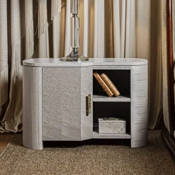 Provasi Nightstands<Maple And Eucalptus Bedside Table