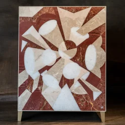 Marzia Boaglio Cabinets<Marble Esplosione Low Pink Cabinet