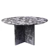 Del Savio 1910 Dining Tables<Marbling Black Table