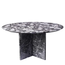 Del Savio 1910 Dining Tables<Marbling Black Table