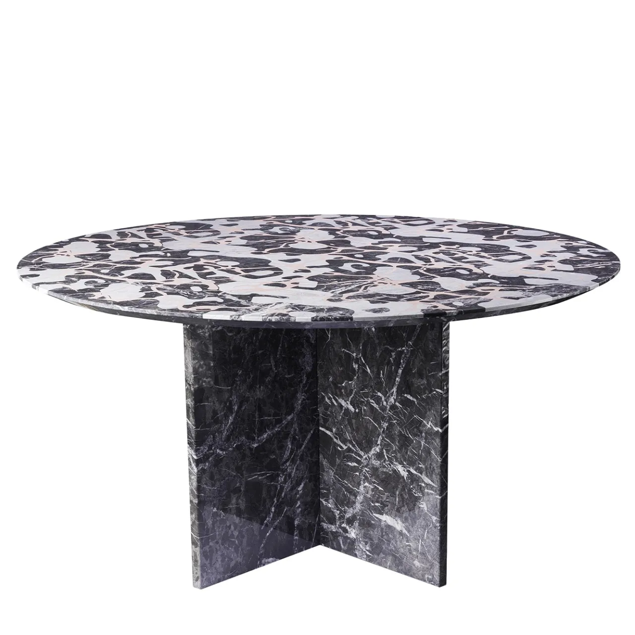 Del Savio 1910 Dining Tables<Marbling Black Table