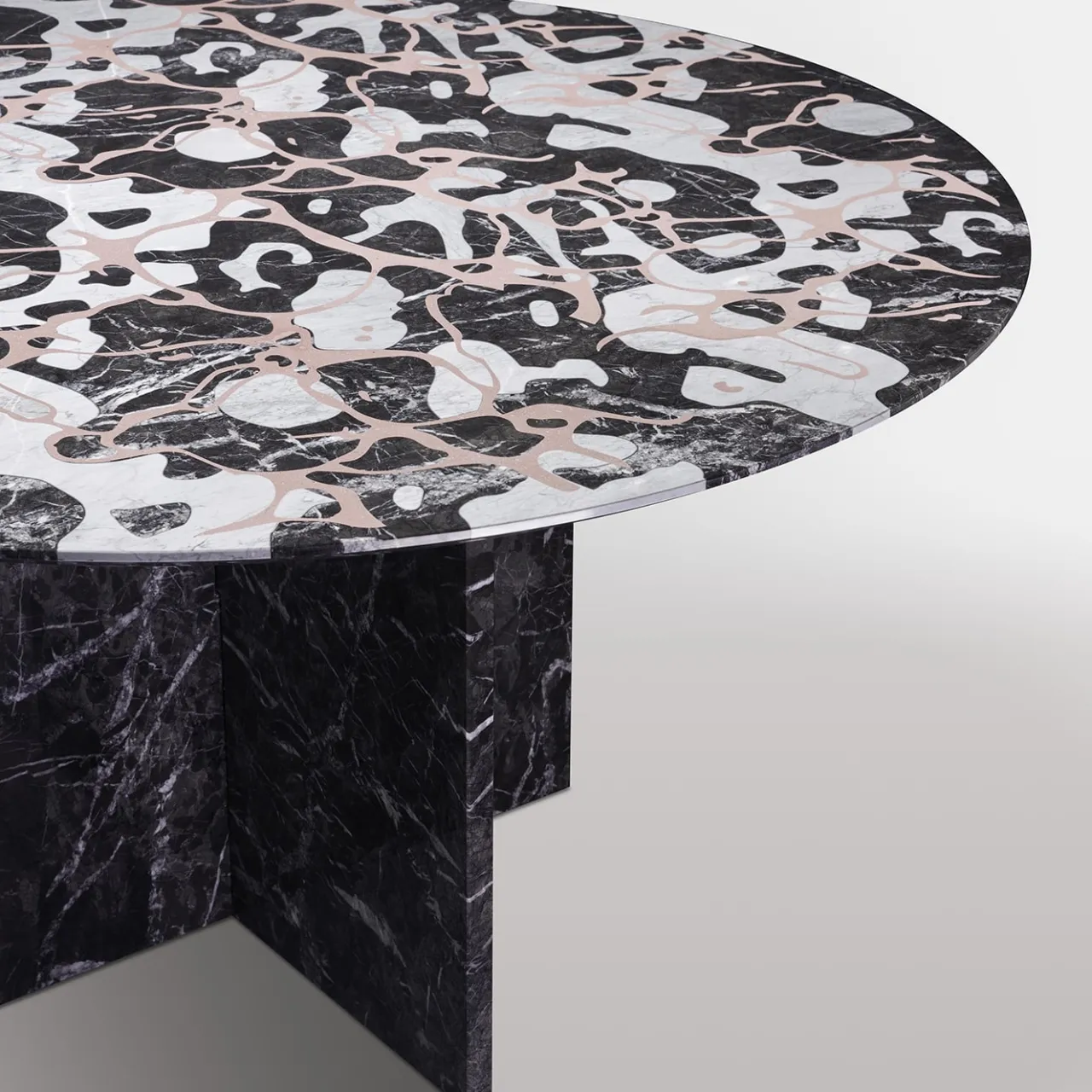 Del Savio 1910 Dining Tables<Marbling Black Table