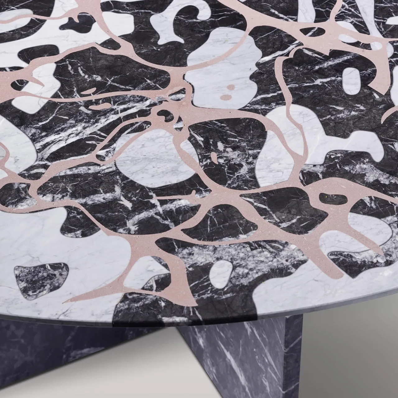 Del Savio 1910 Dining Tables<Marbling Black Table
