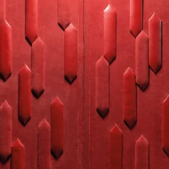 Artèpura Bar Cabinets<Marcello Red Leather Bar Cabinet