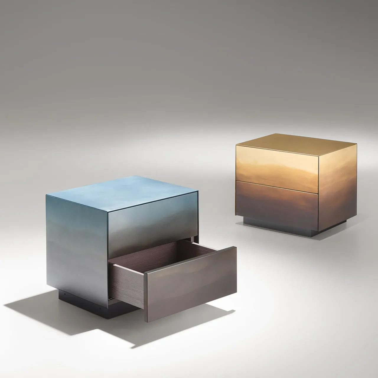 De Castelli Nightstands<Marea 50 Brass Nightstand