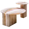 Budri Nesting Tables<Marea Aquarel Edition Set of 2 Polychrome Coffee Tables