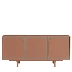 Morica Design Sideboards Buffets<Margarette 3-Door Mocha Mousse Sideboard