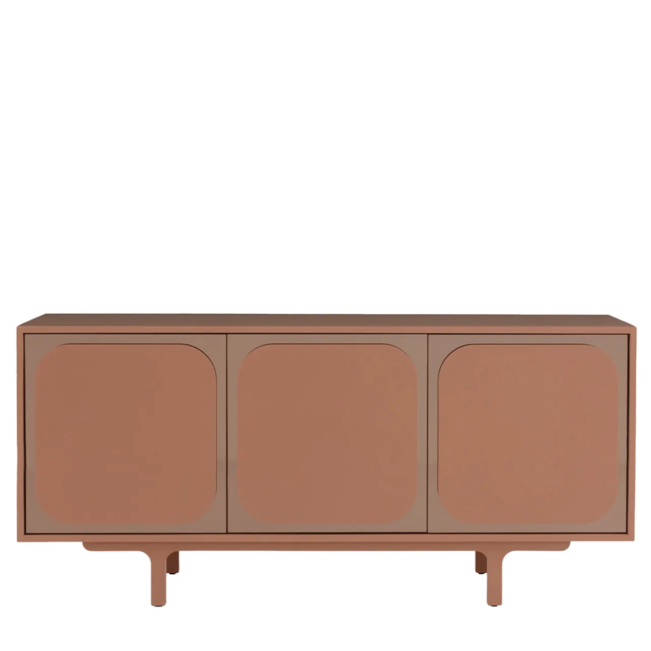 Morica Design Sideboards Buffets<Margarette 3-Door Mocha Mousse Sideboard