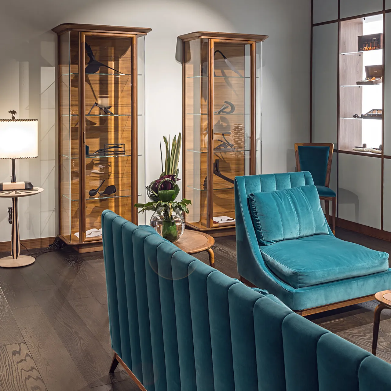 Annibale Colombo Cabinets<Margherita 1-Door Cabinet by Luciano Colombo