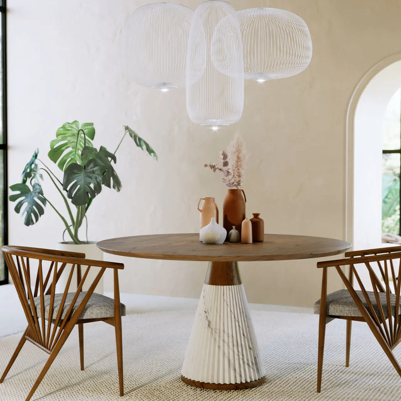 Morelato Dining Tables<Marilyn Round Table by Libero Rutilo