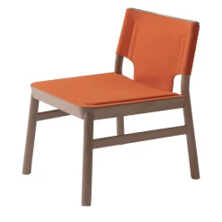 Billiani 1911 Lounge Chairs<Marimba 114 Orange Lounge Chair by Emilio Nanni