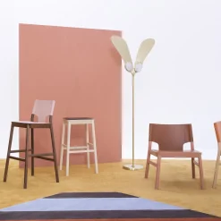 Billiani 1911 Bar Stools<Marimba Bar Stool by Emilio Nanni