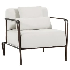 Officina Ciani Outdoor Armchairs<Marina Armchair by Ciarmoli Queda Studio in Stainless Steel