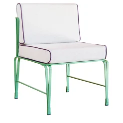 Officina Ciani Outdoor Chairs & Stools<Marina Black Chair by Ciarmoli Queda Studio