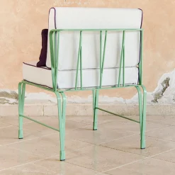 Officina Ciani Outdoor Chairs & Stools<Marina Black Chair by Ciarmoli Queda Studio