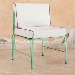 Officina Ciani Outdoor Chairs & Stools<Marina Black Chair by Ciarmoli Queda Studio
