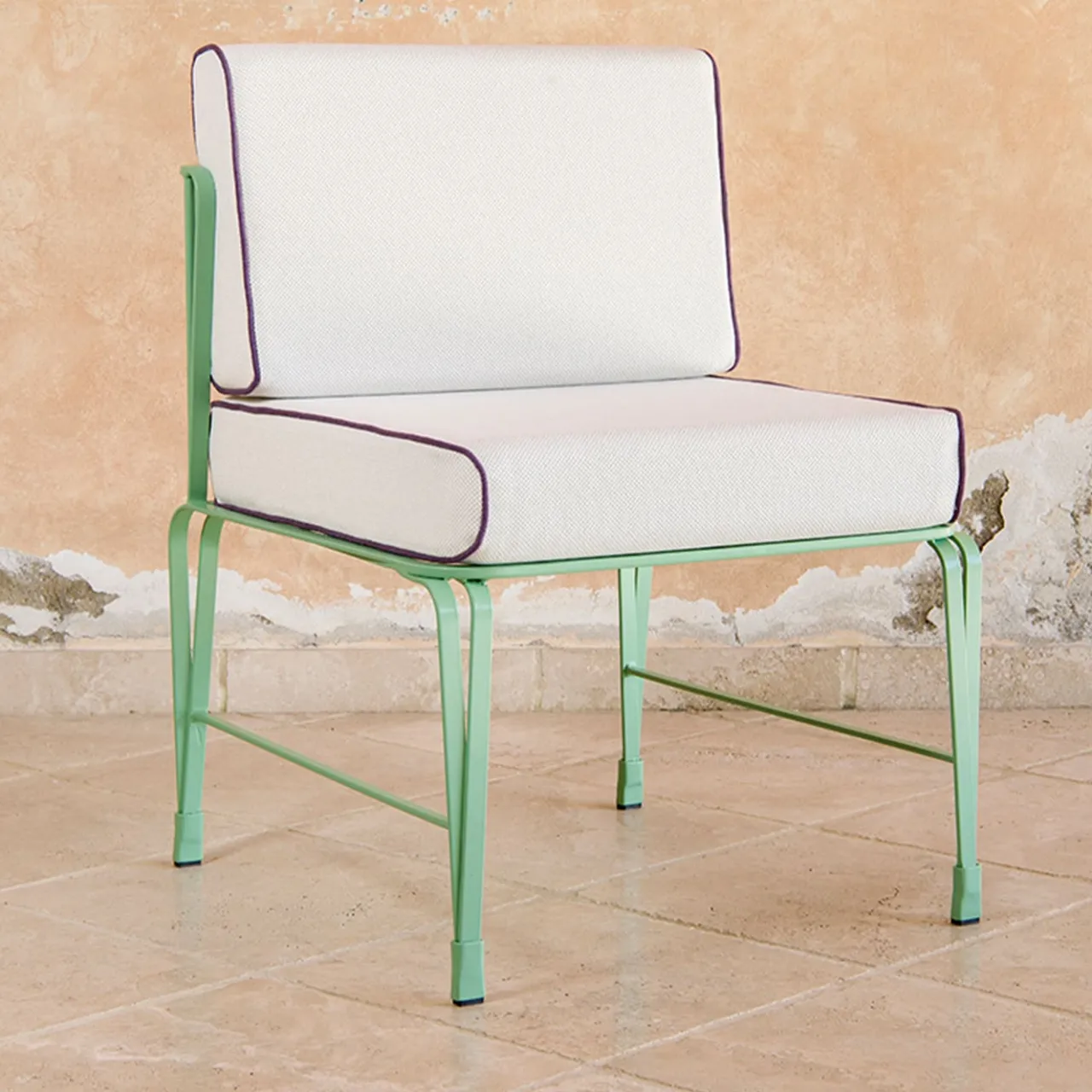 Officina Ciani Outdoor Chairs & Stools<Marina Black Chair by Ciarmoli Queda Studio