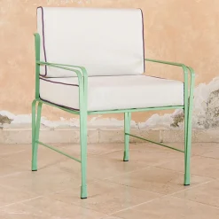 Officina Ciani Outdoor Chairs & Stools<Marina Black Chair by Ciarmoli Queda Studio