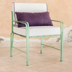 Officina Ciani Outdoor Chairs & Stools<Marina Black Chair by Ciarmoli Queda Studio