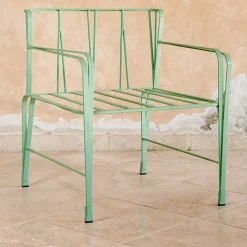Officina Ciani Outdoor Chairs & Stools<Marina Black Chair by Ciarmoli Queda Studio