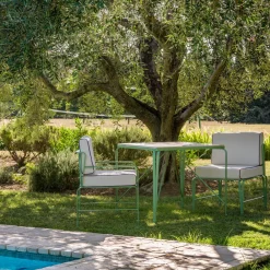 Officina Ciani Outdoor Dining Tables<Marina Square Table by Ciarmoli Queda Studio