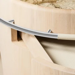 Giobagnara Consoles<Maris Wood Base with Marble Top Bar Console by Kelly Wearstler