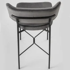 TrabA' Bar Stools<Marlen Met Black Stool by EP Studio