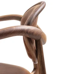 Enrico Pellizzoni Armchairs<Marlena Leather & Wood Armchair