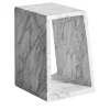 Luce Di Carrara Stools<Marmeria White Marble Module