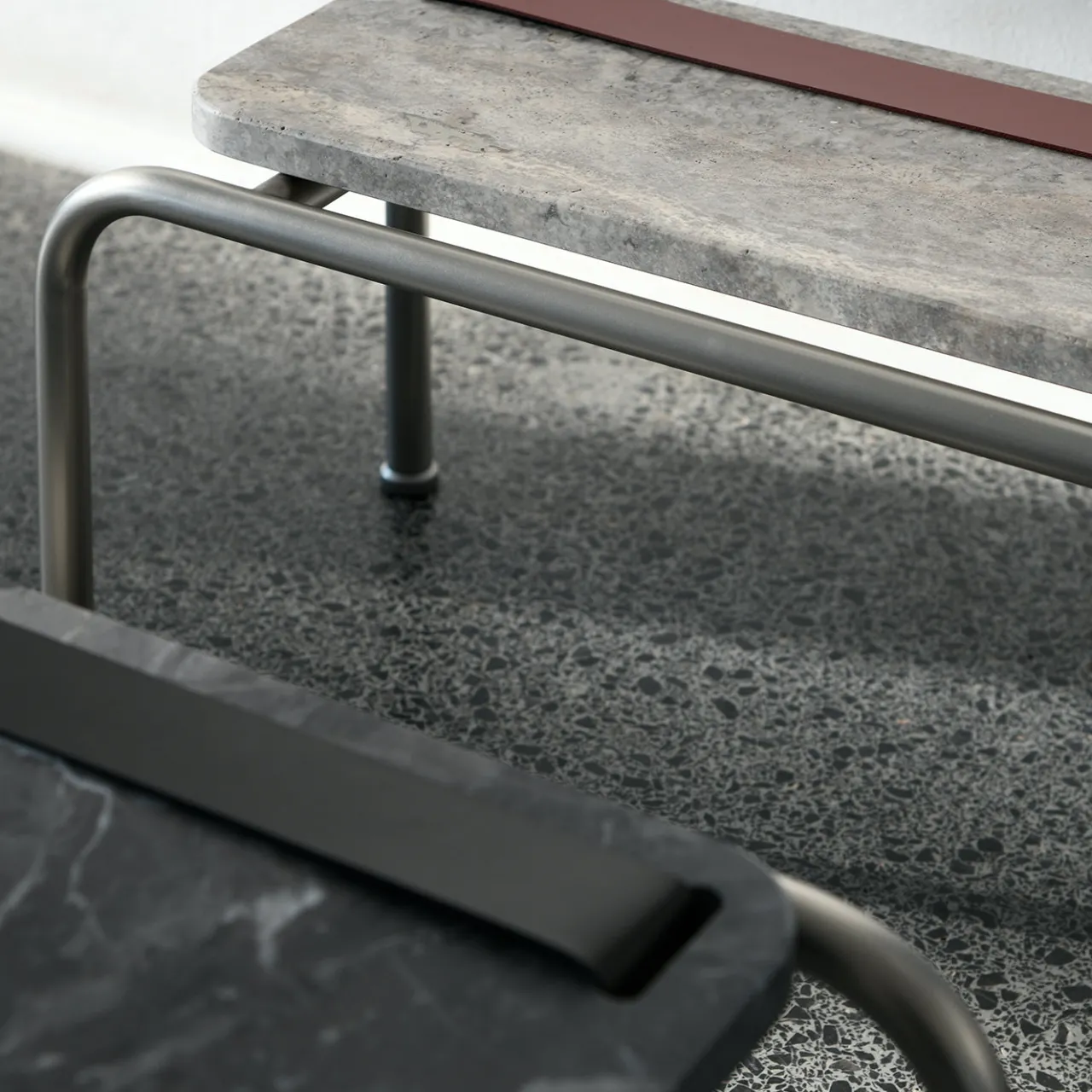 DalMoto Coffee Tables<Marmorino Beige Coffee Table
