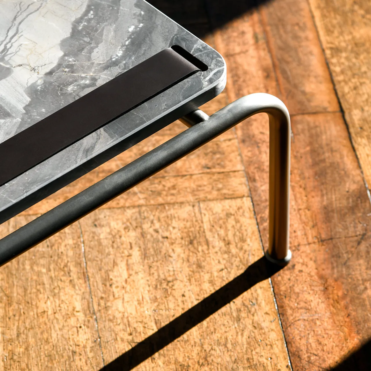 DalMoto Coffee Tables<Marmorino Gray Coffee Table