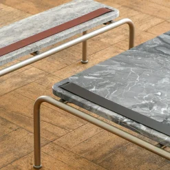 DalMoto Coffee Tables<Marmorino Gray Coffee Table