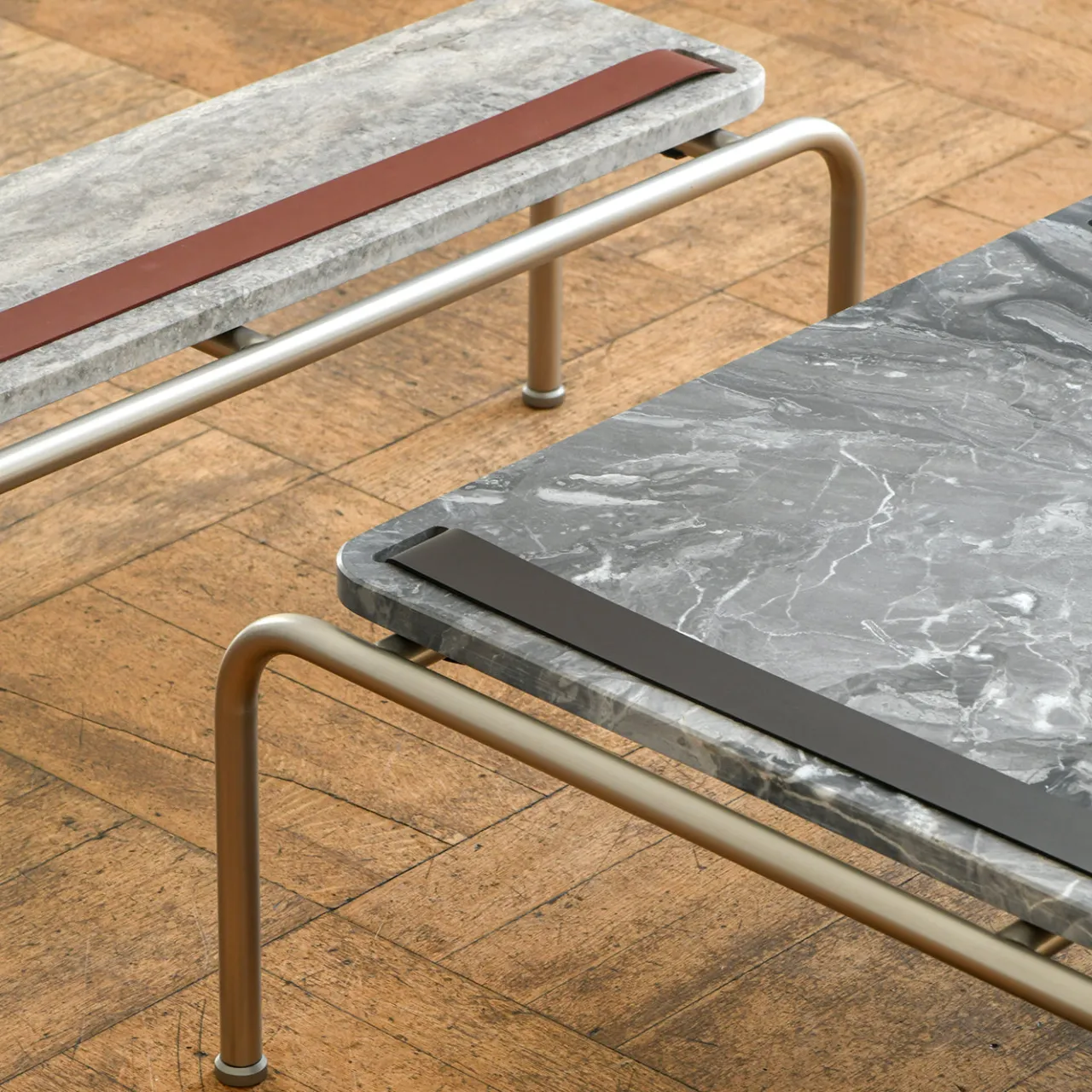 DalMoto Coffee Tables<Marmorino Gray Coffee Table