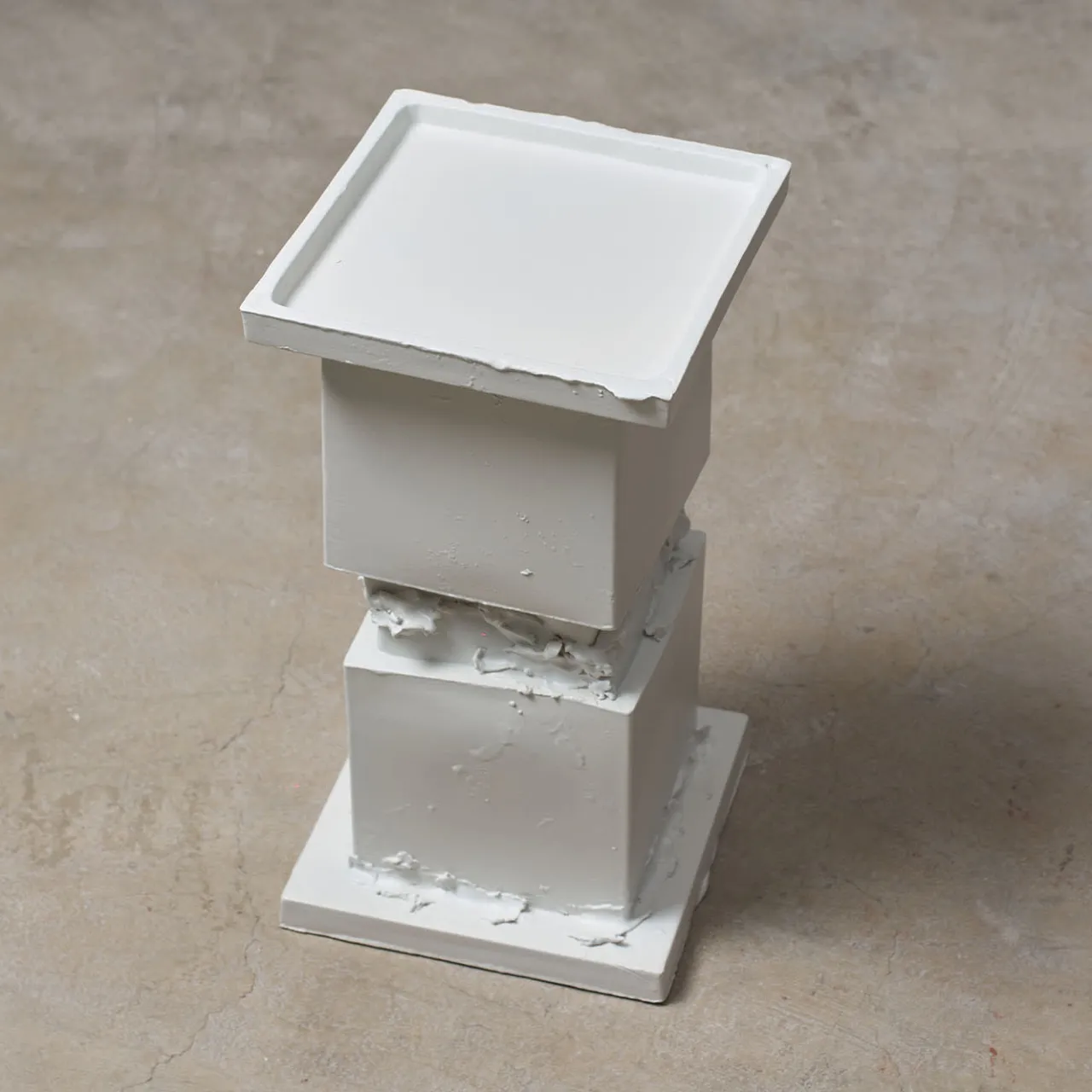 Jenna Basso Pietrobon Side Tables<Marostica+Marostica white Sand ceramic side table