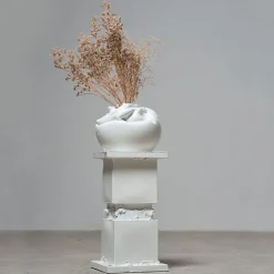 Jenna Basso Pietrobon Side Tables<Marostica+Marostica+Cassola white sand ceramic side table