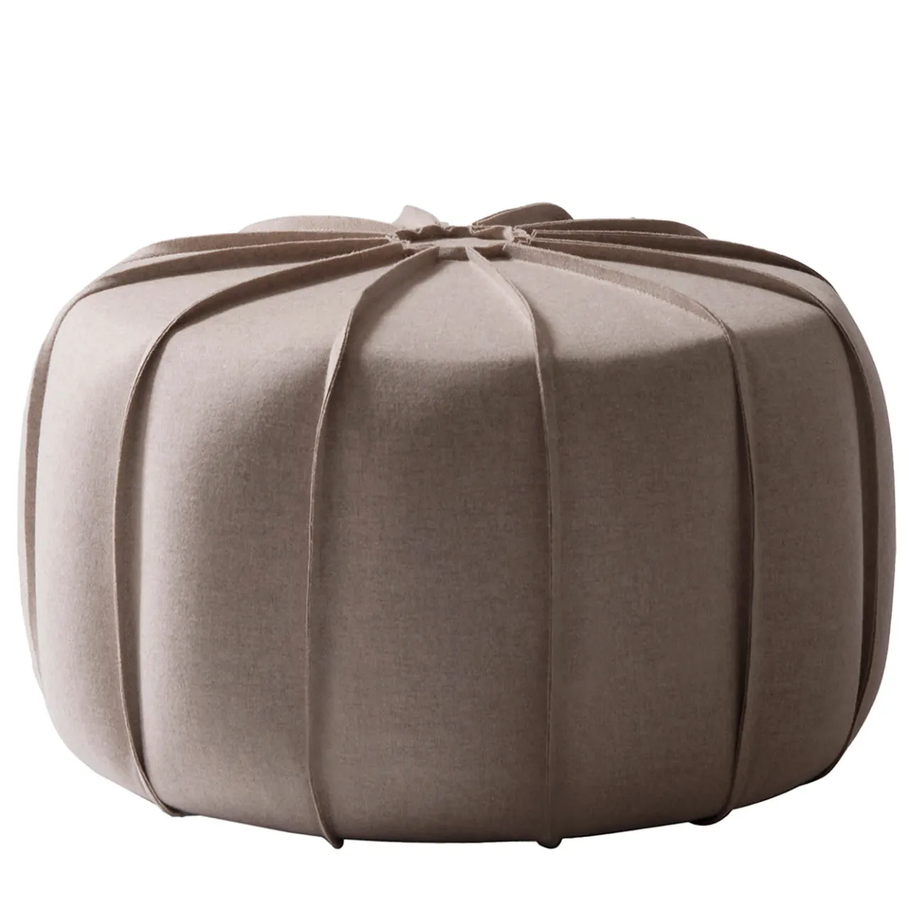 My Home Ottomans & Poufs<Marrakech Beige Pouf by Enrico Cesana