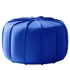 My Home Ottomans & Poufs<Marrakech Low Bluette Pouf by Enrico Cesana