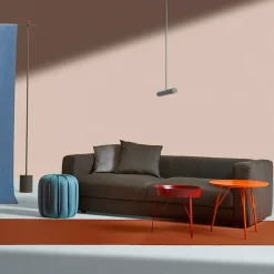 My Home Ottomans & Poufs<Marrakech Tall Azure Pouf by Enrico Cesana