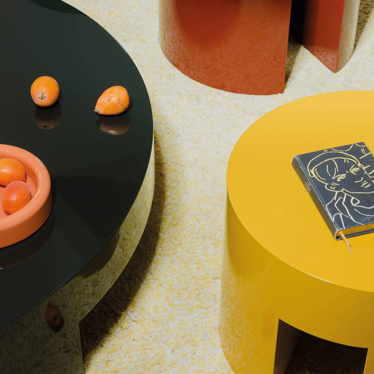 Somaschini Coffee Tables<Maryland Yellow Low Table by Dainelli Studio