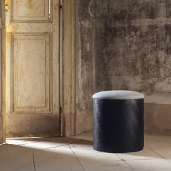 Splot Design Ottomans & Poufs<Mastio Black Pouf