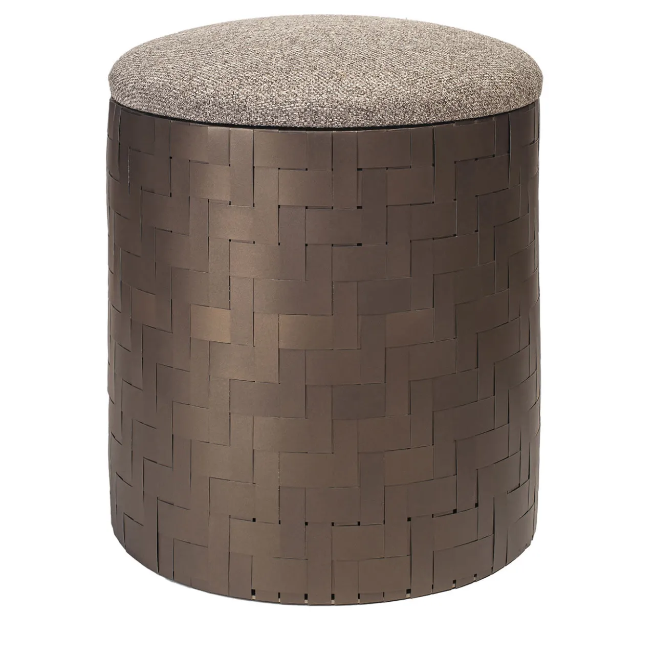 Splot Design Ottomans & Poufs<Mastio Brown Medici Pouf