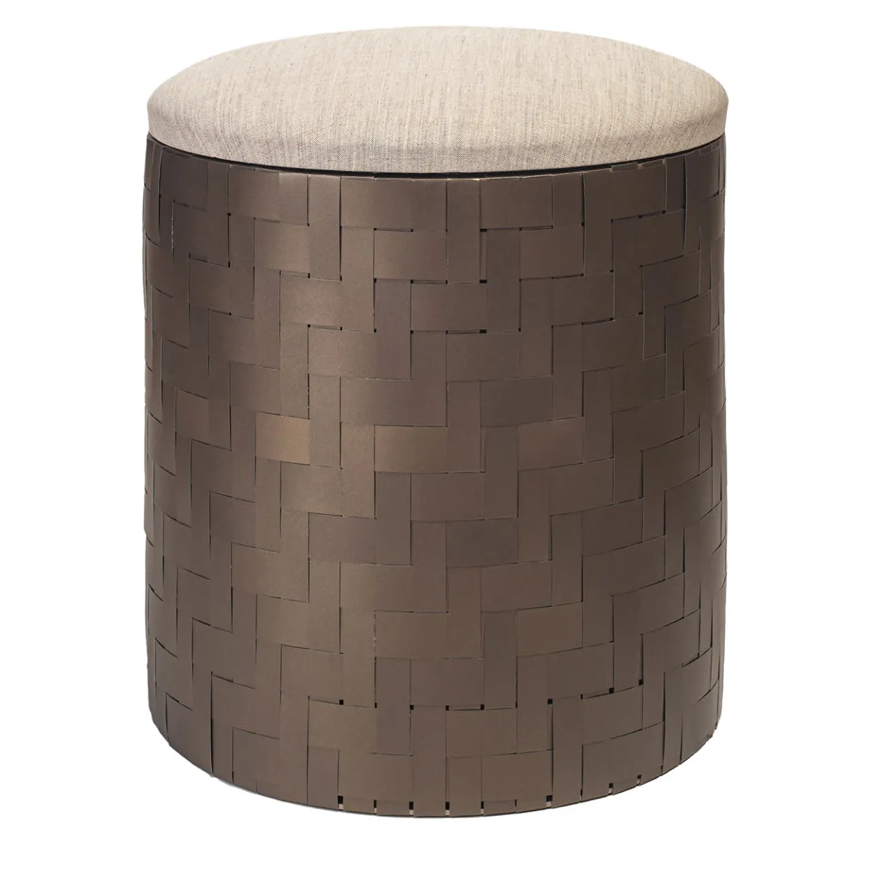 Splot Design Ottomans & Poufs<Mastio Brown Medici Pouf