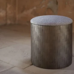 Splot Design Ottomans & Poufs<Mastio Brown Medici Pouf