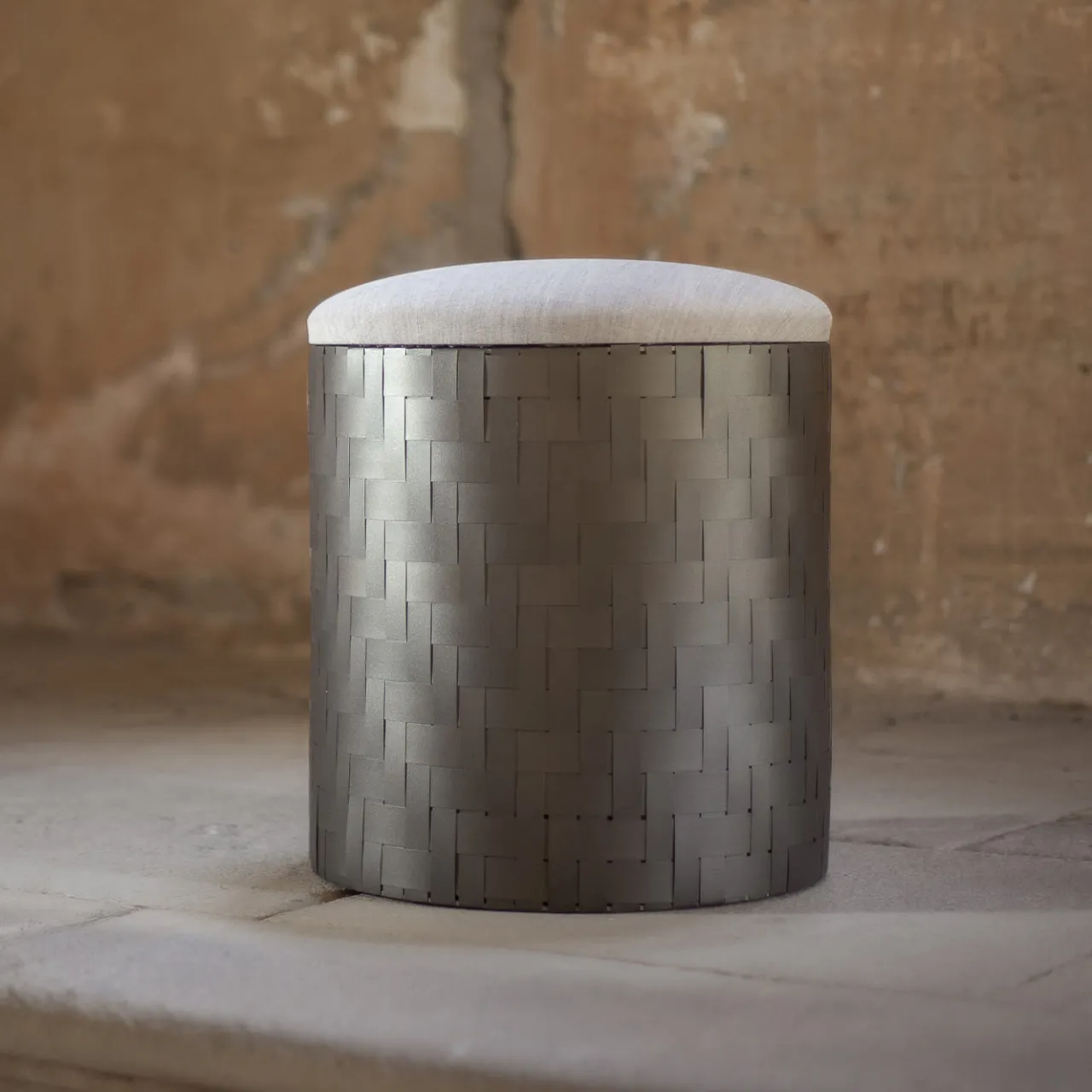 Splot Design Ottomans & Poufs<Mastio Brown Medici Pouf